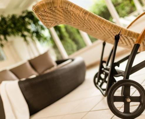 Loungers in the Relaxation Area