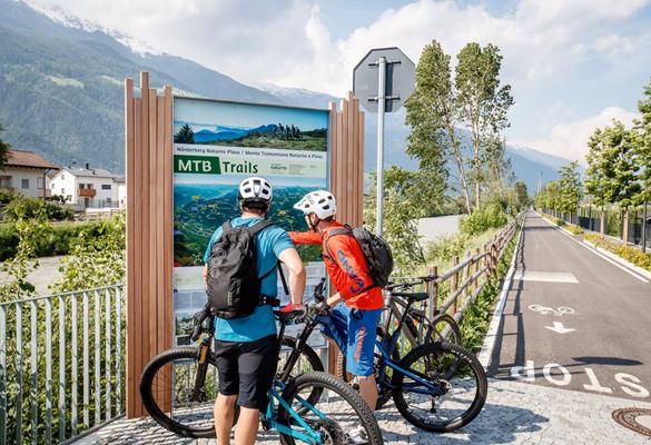 Scoprire Naturno in bici