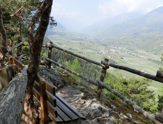 Da Riolagundo al caseificio del maso Brandhof