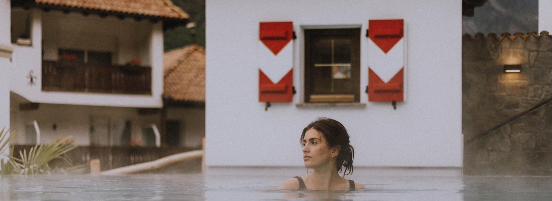 Schwimmen im Turmpool