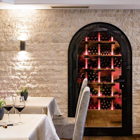 Nella cantina dei vini