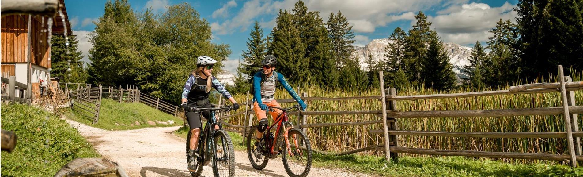 Mit dem Mountainbike durch Südtirol