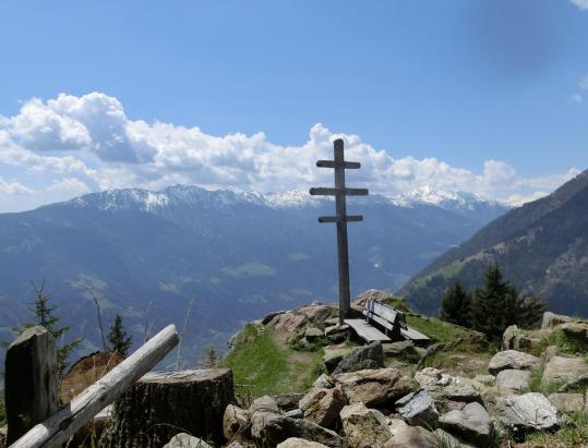 Alta Via di Merano sud - dalla malga Leiter sul Monte Giggelberg