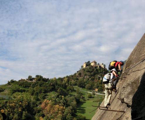 Via Ferrata Hoachwool a Naturno