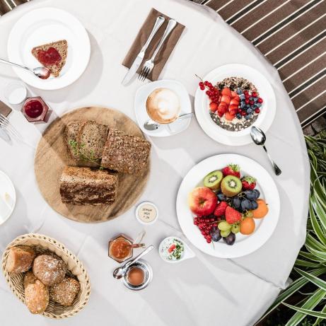 Colazione all'Hotel Schulerhof