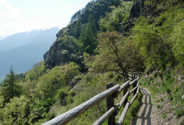 Storico Sluderno: le roggie, Ganglegg e Castel Coira