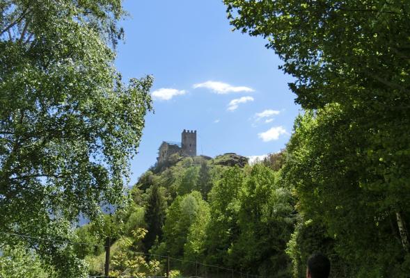 Schloss Juval - Tscharser Waal