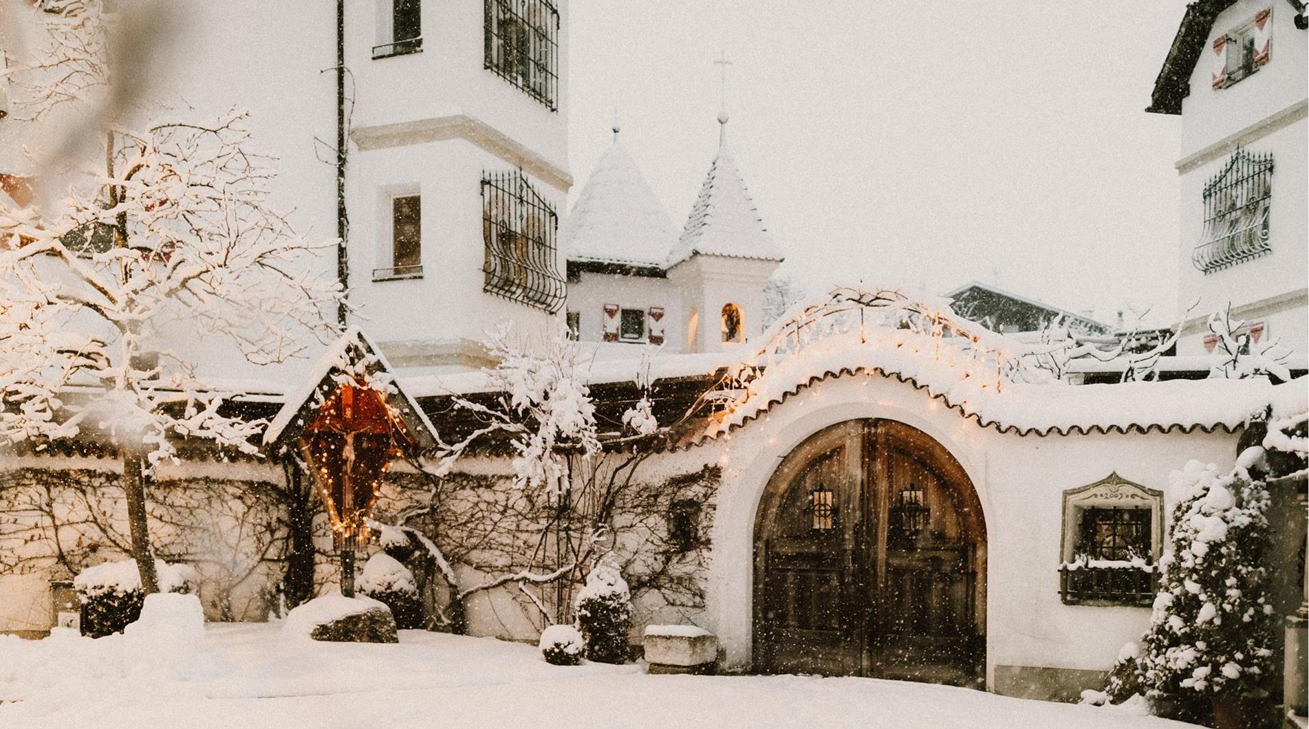 The Courtyard in Winter