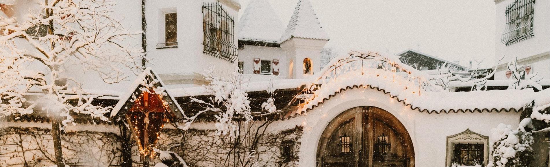 Il cortile in inverno