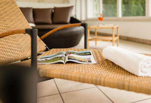 Rilassarsi nell'area relax