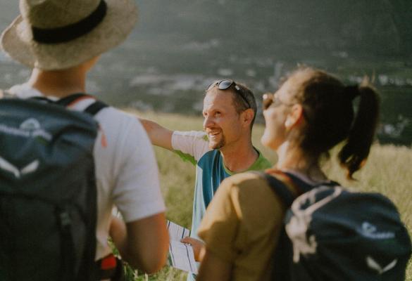 Wanderung mit Thomas