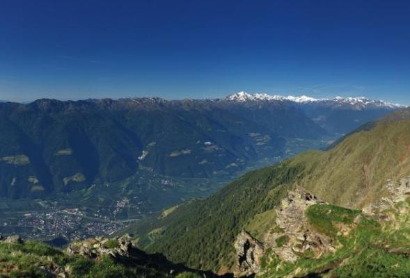 Der Naturnser Hausberg: die Kirchbachspitze