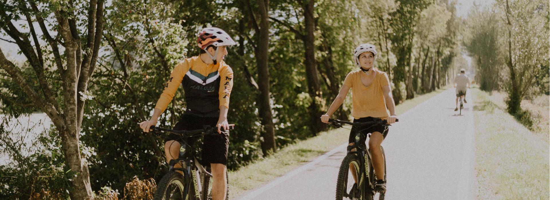 Unterwegs mit dem Rad